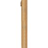Ekena Millwork Thorton Traditional Rough Sawn Bracket w/ Offset Brace, Western Red Cedar, 6"W x 36"D x 48"H BKT0604X36X48THR01RWR